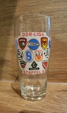 Glas Bierglas DDR Fußball