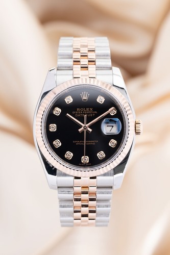 Rolex datejust diamond - rolex,