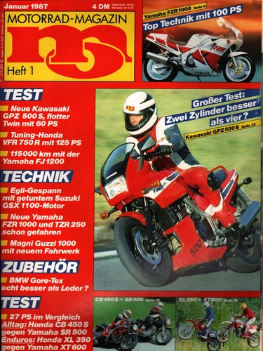 Zeitschrift motorrad 1 - mo, #1