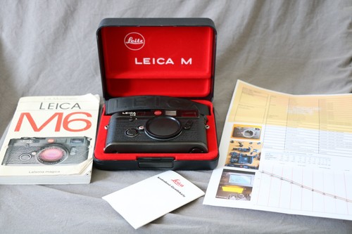 Leica schwarz 1985 - leica, bj