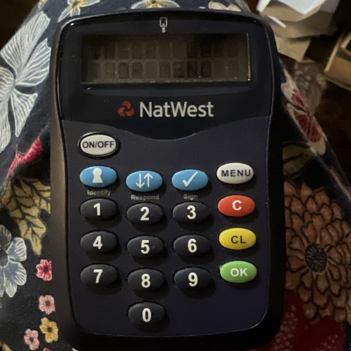 Natwest pinsentry sicherheit - natwest,