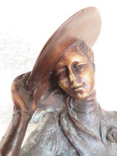 795 art déco bronze - art, skulptur
