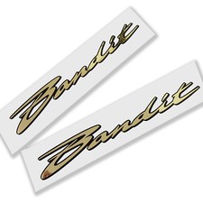 Bandit Gold Chrom auf Schwarz