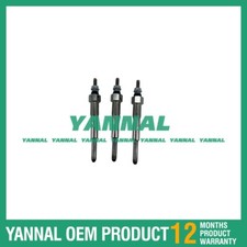 3X Glow Plug For Isuzu 3KC1