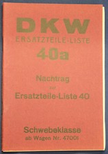 Original Prospekt für DKW