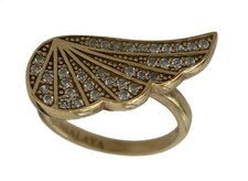 NIALAYA Ring echt Damen Gold