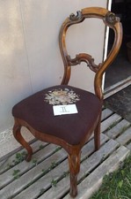 Stuhl, Polster, antik, Louis