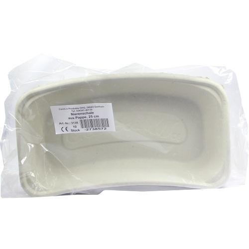 Nierenschale pappe 10 st - 25,