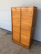 Großer Rollschrank / Büroschrank -Art-Deco - toller Zustand -  2 Rollos