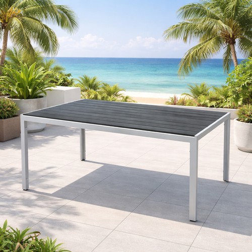 Gartentisch aluminium - xl,