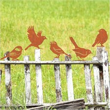 Rost Vogel Gartendeko 5er Set