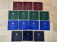 14 Gedenkmünzen-Sets