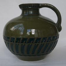 Jugendstil-Kanne Schule van de Velde (Erica v. Scheel) f. R. Hanke