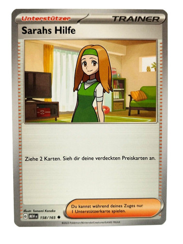 Pokemon karte sarahs - pokemon,