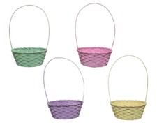 1 Bambuskörbchen mit Henkel