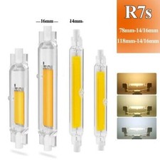 R7S LED Bulb 5W-30W 78mm 118mm COB Halogen Tube Glas Lampe Dimmbar Ersetzen