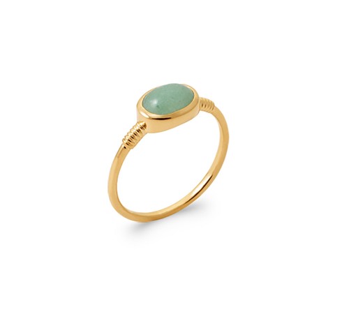 Ring vergoldet karat - ring,