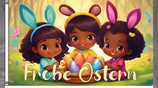 Fahne Flagge Frohe Ostern