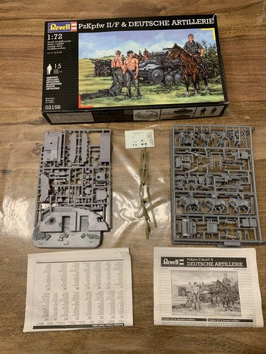 Revell 03158 pzkpfw ii f - 03158, ii/f
