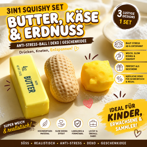 Squishy 3in1 set - 3in1,