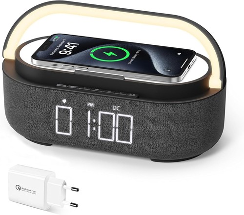 Digitaler wecker mit - mit, bluetooth