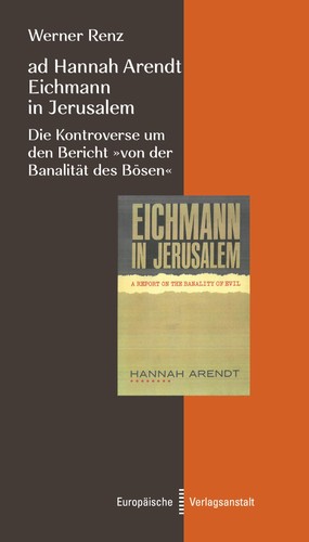 Werner renz hannah arendt - /,