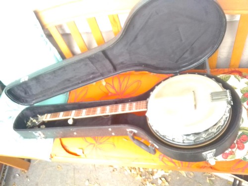 Hoyer string banjo - 5-string, koffer