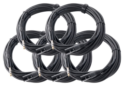 10m xlr kabel - 5x,