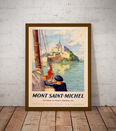 Poster plakat mont saint - le,