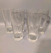 6x Original Ramazotti Glas erhabene Schrift SELTEN 2/4 cl Eichstrich Gastronomie