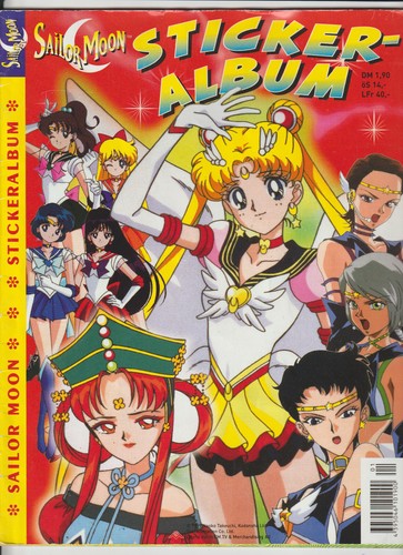 Sailor moon sticker album - sailor,