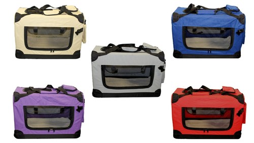 Faltbare hundetransportbox - faltbare,