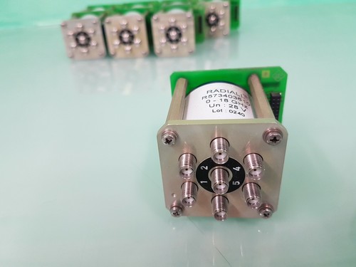 Coaxial switch radiall - coaxial,