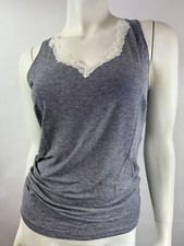 Perla tanktop in grau - perla,