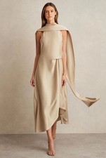 REISS Michelle Cape-Midikleid