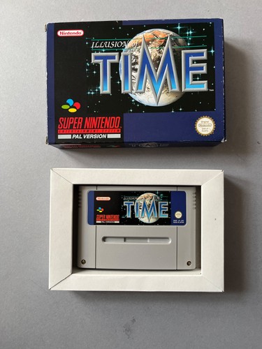 Illusion time snes super - time,