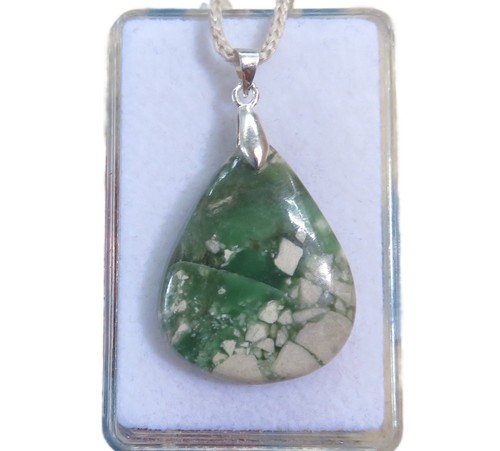 Variscit cabochon anhänger - variscit,