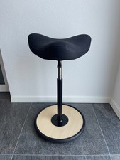 Varier Move Schwarz Steh-Sitzhocker I Stehhilfe Büro Stehhocker I TOP Zustand