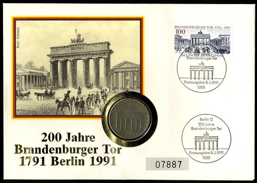 Ddr numisbrief 200 - m, jahre