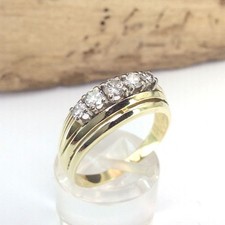 Ring 585/14k Gelbgold 5 x