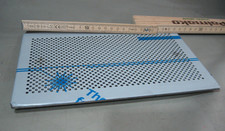 1 x Zehnder Heizung Lüftung VA ca 26 x 15,5 cm kräftiges Gitter.Lochmuster (112)