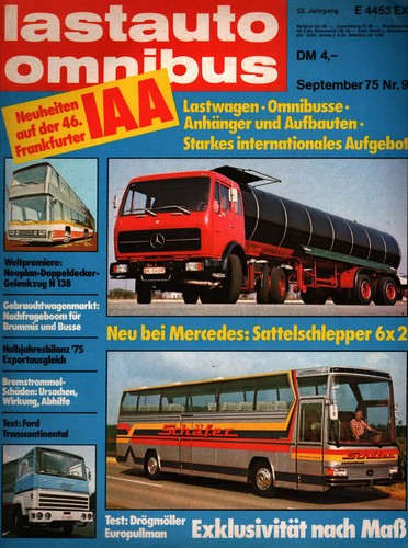 Zeitschrift lastauto omnibus - lastauto,