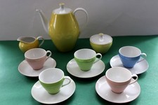 Mokkaservice für 5 Personen 50 er Jahre von Schönwald 13 Teile