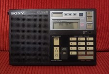 SONY ICF-7600D FM-LW-MW-SW PLL SYNTHESIZED RECEIVER