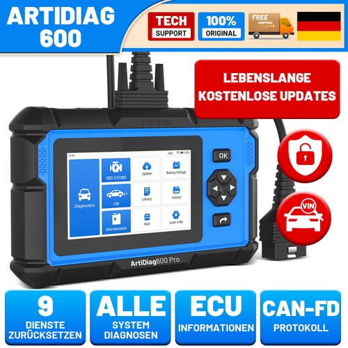 2026 neu topdon artidiag600 - neu!,