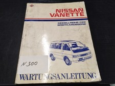 N300 NISSAN Werkstatthandbuch Wartungsanleitungen Vanette Modell C22