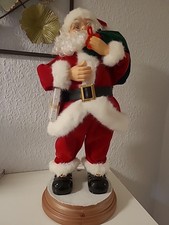 Singender Und Tanzender Santa Weihnachtsmann 45cm, Bewegungsmelder