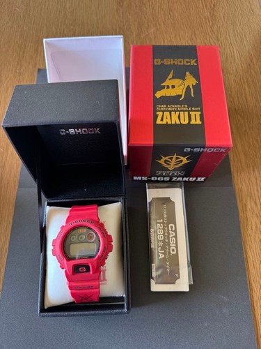 Shock 6900fs char aznable - g-shock, dw-6900fs