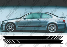 2x Streifen Aufkleber passend für BMW 3er E46 M3 Coupe Cabrio Sticker Stripe