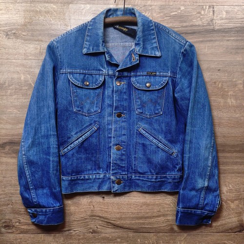 Wrangler vintage denim jacket - denim,
